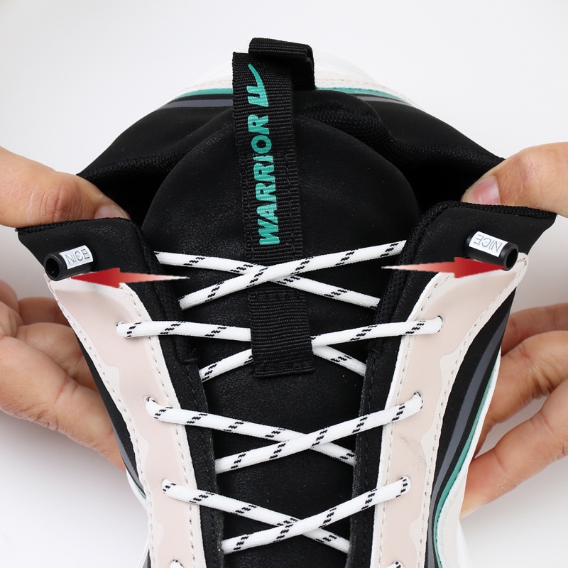 1 Cặp Dây Buộc Giày Thể Thao Đàn Hồi 4 Cái Khóa Dây Giày Không Cần Buộc Bằng Cao Su Cho Người Lớn/Trẻ Em