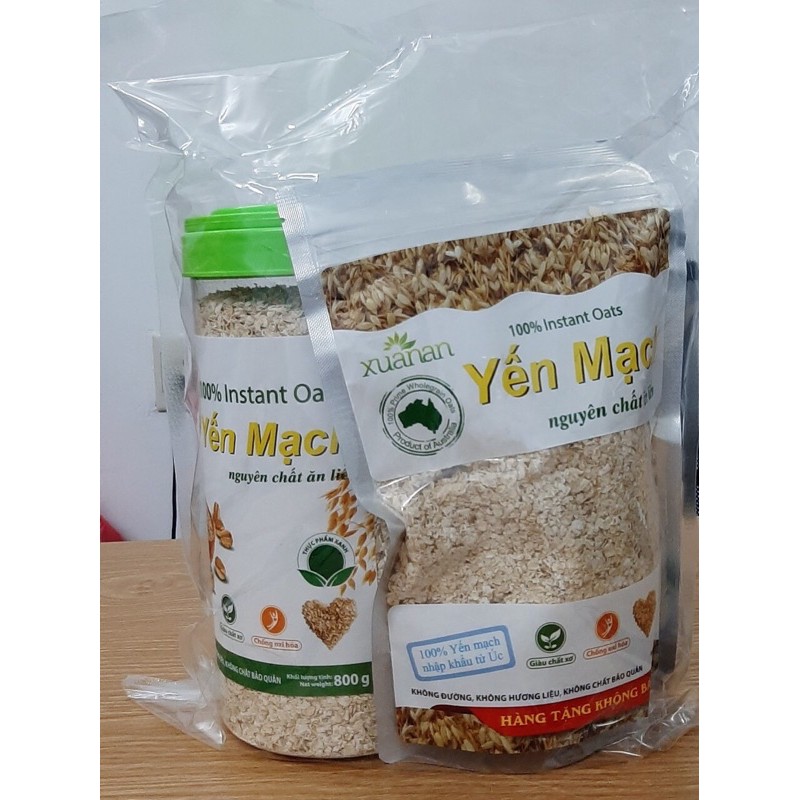 Yến Mạch Xuân An hủ 800g( tặng gói 350g cung loại)