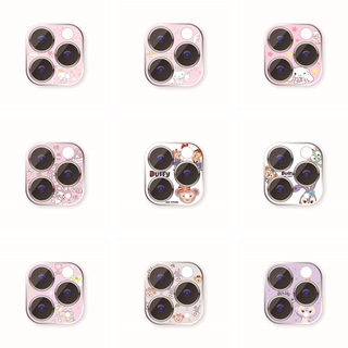 Miếng Dán Bảo Vệ Ống Kính Máy Ảnh MINI Hình Tai Cún/ Melody/ Gấu/ Ngôi Sao Cho iPhone12 PRO MAX