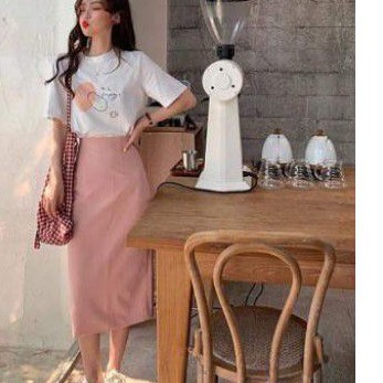 [Mã 1010FASHIONSALE32 giảm 10K đơn 50K] mua từ hai sp có quà nhé chân váy suông 60cm
