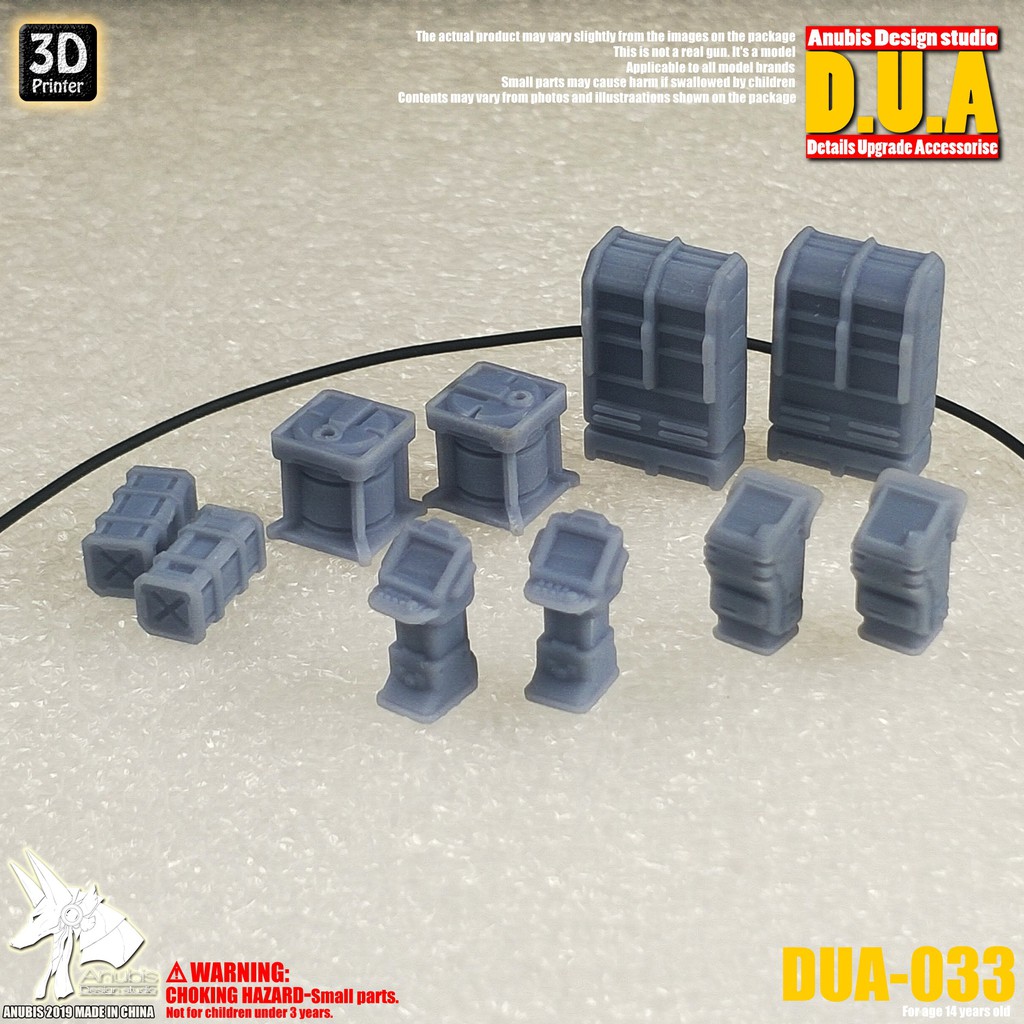Phụ kiện mod ANUBIS - Chi tiết nhựa mô hình in 3D DUA033