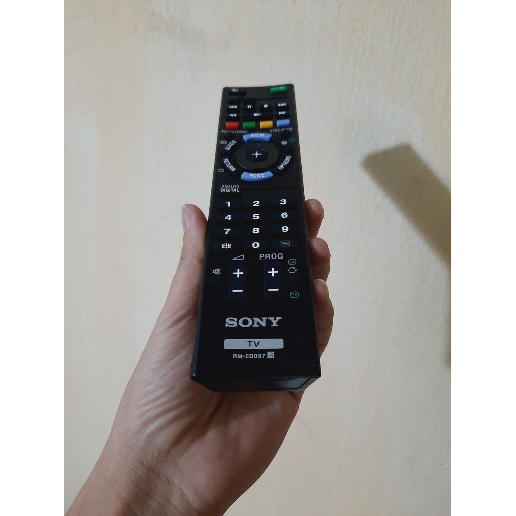 Remote Điều khiển Tivi Sony RM-ED057 LCD/LED SMART TV OLED- Hàng chính hãng 100% Tặng kèm Pin-Điện tử ALEX