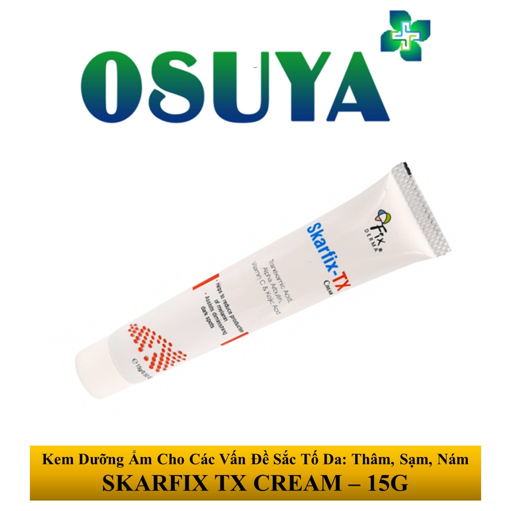 Kem Dưỡng Da Đánh Bay Sạm, Nám, Sắc Tố, Thâm Mụn Cho Mặt Và Cơ Thể - FIXDERMA SKARFIX TX CREAM – 15g
