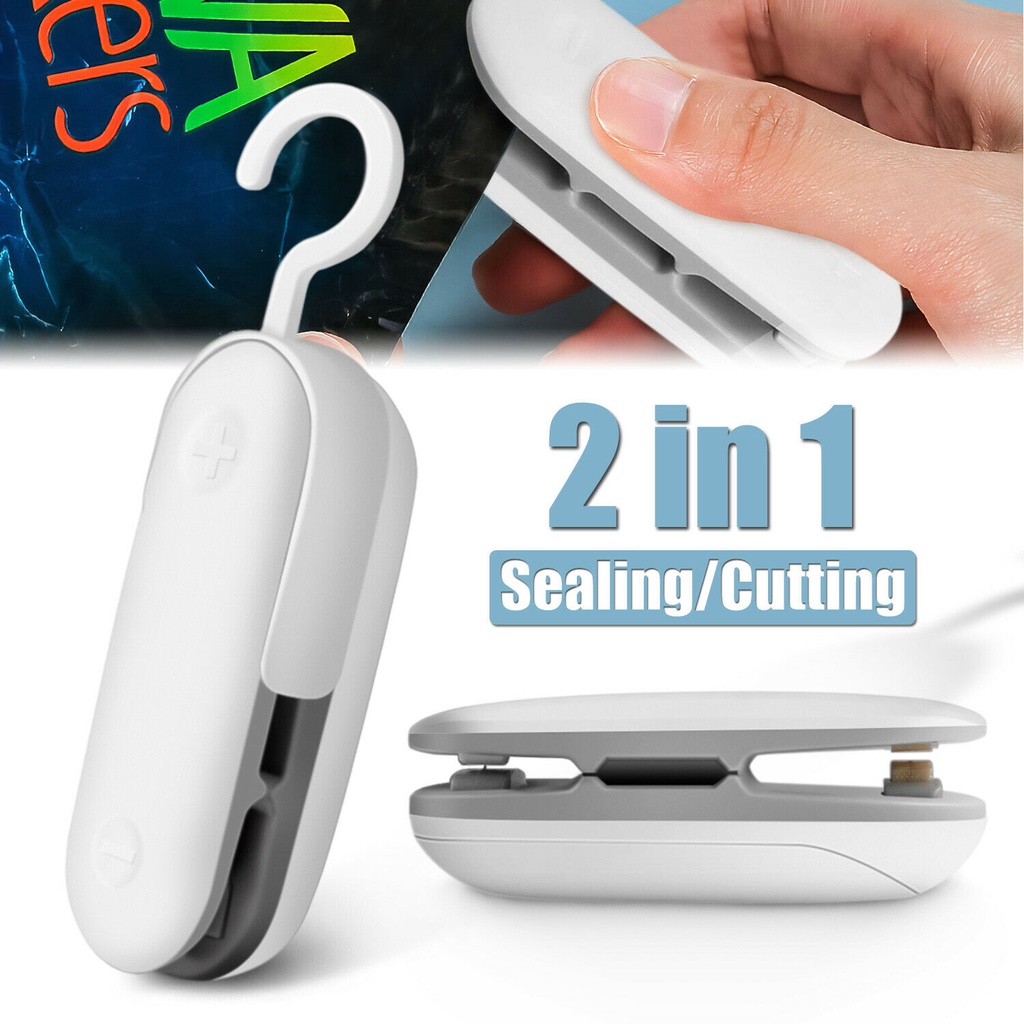 Máy Hàn Miệng Túi Thực Phẩm Mini 2 Trong 1