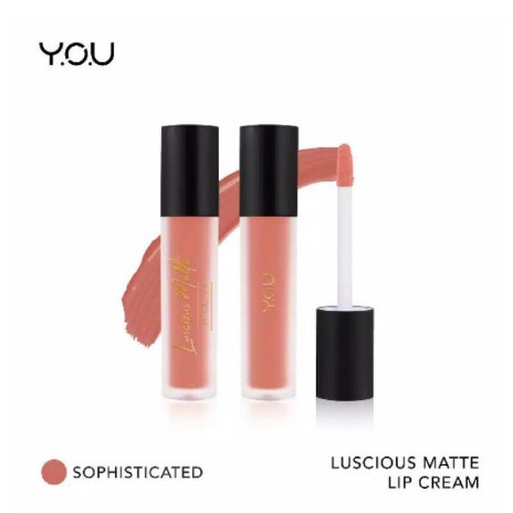 (hàng Mới Về) Son Kem Lì Trang Điểm Môi Mịn Màng Thương Hiệu You Basic