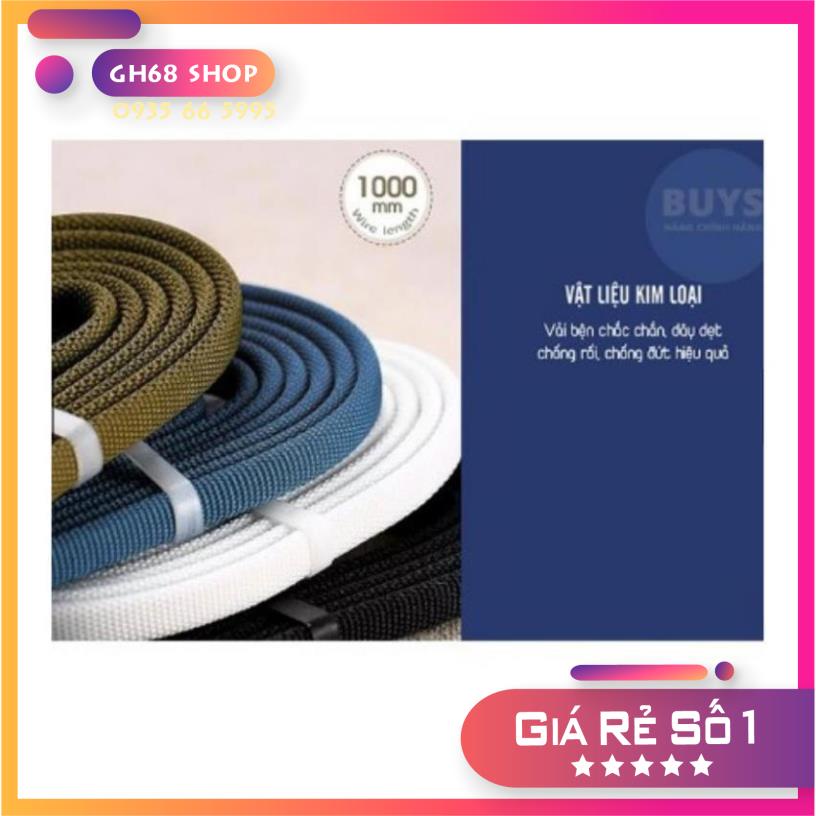 Cáp sạc vải 3 trong 1 Remax RC-094th
