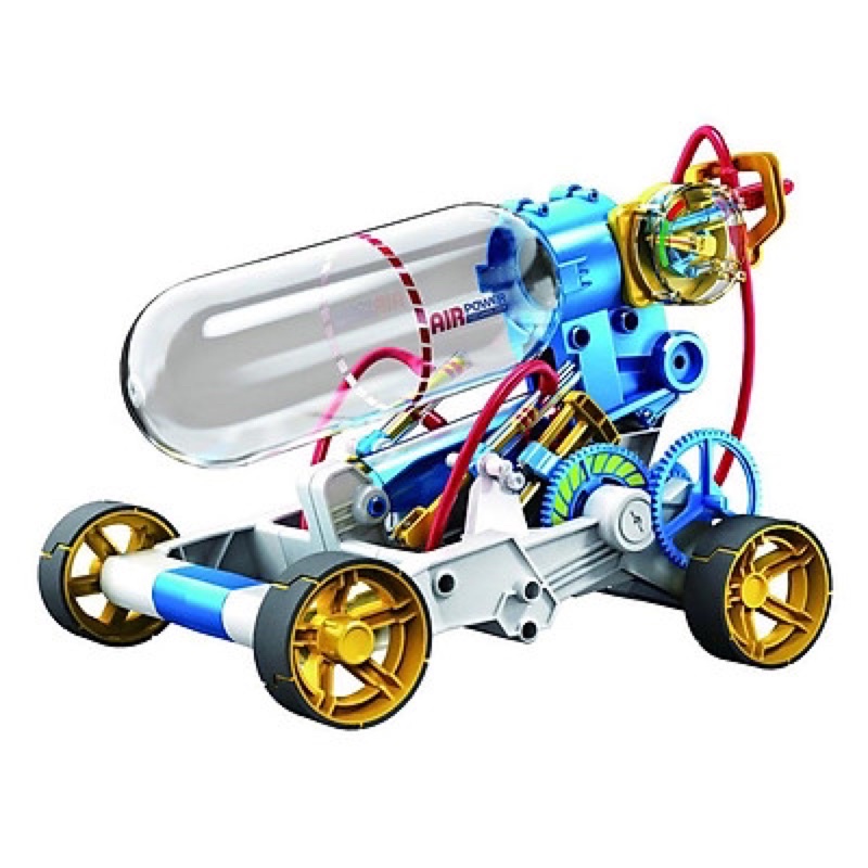 Bộ Lắp Ráp Mô Hình Xe Hoạt Động Bằng Áp Suất Không Khí CIC Robotics CIC21-631