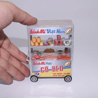 MÔ HÌNH SÀI GÒN XƯA VÀ NAY - XE BÁNH MÌ VIỆT NAM - HR13