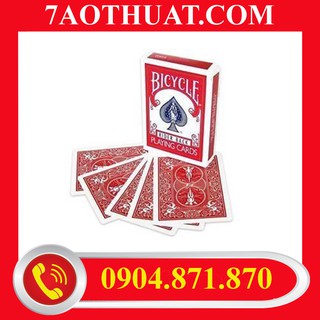 Bài Mỹ chính hãng: Double Back Playing Cards by US Playing Card ( Red and Red )