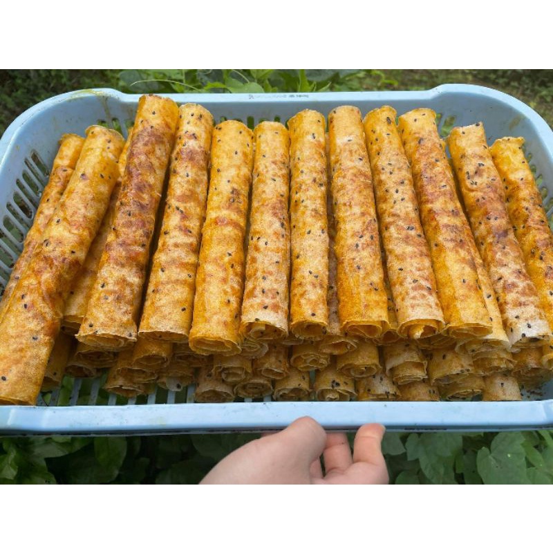10c Bánh tráng nướng tép chà bông/ 2.2kg Bánh tráng mè nhúng phan rang