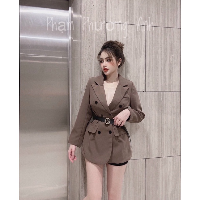 Vest bo eo kèm đai như hình