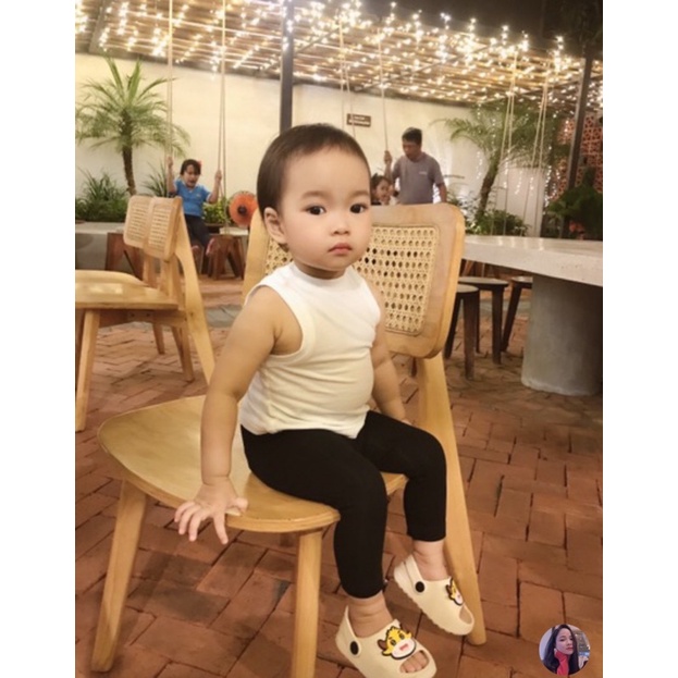 Áo Ba Lỗ Thun Lạnh Co Giãn cho bé gái 8-28kg