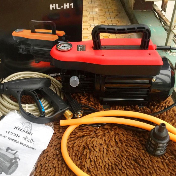 Máy rửa xe gia đình HALOSHI thái lan 1500w tăng áp cao