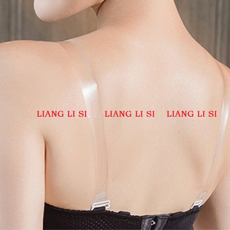 Khóa thép không gỉ + thắt lưng trong suốt bằng nhựa vô hình C-07 #