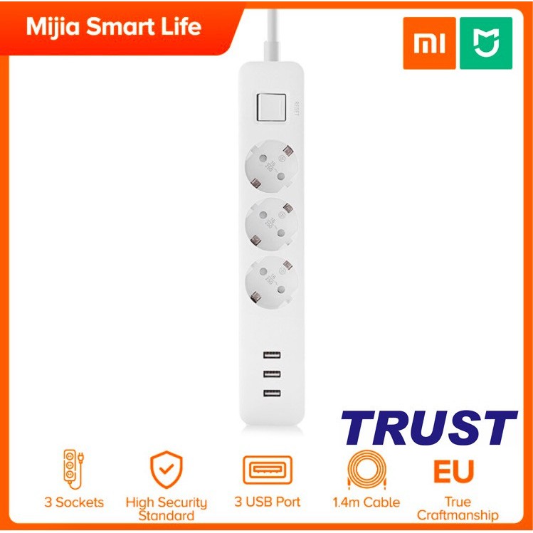 ổ điện kéo dài tiện lợi Xiaomi power strip