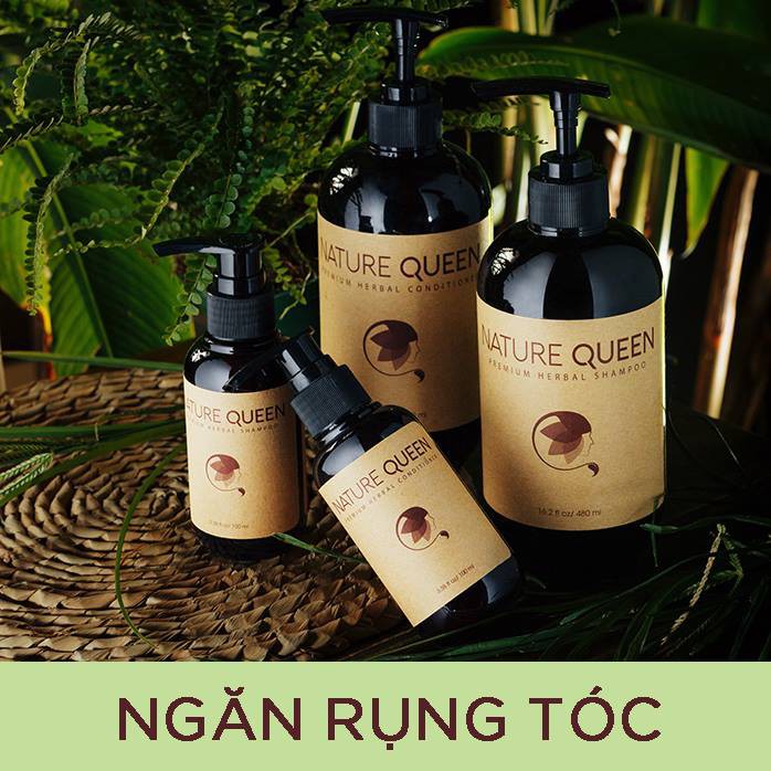 [480ml] Cặp dầu gội xả Nature Queen