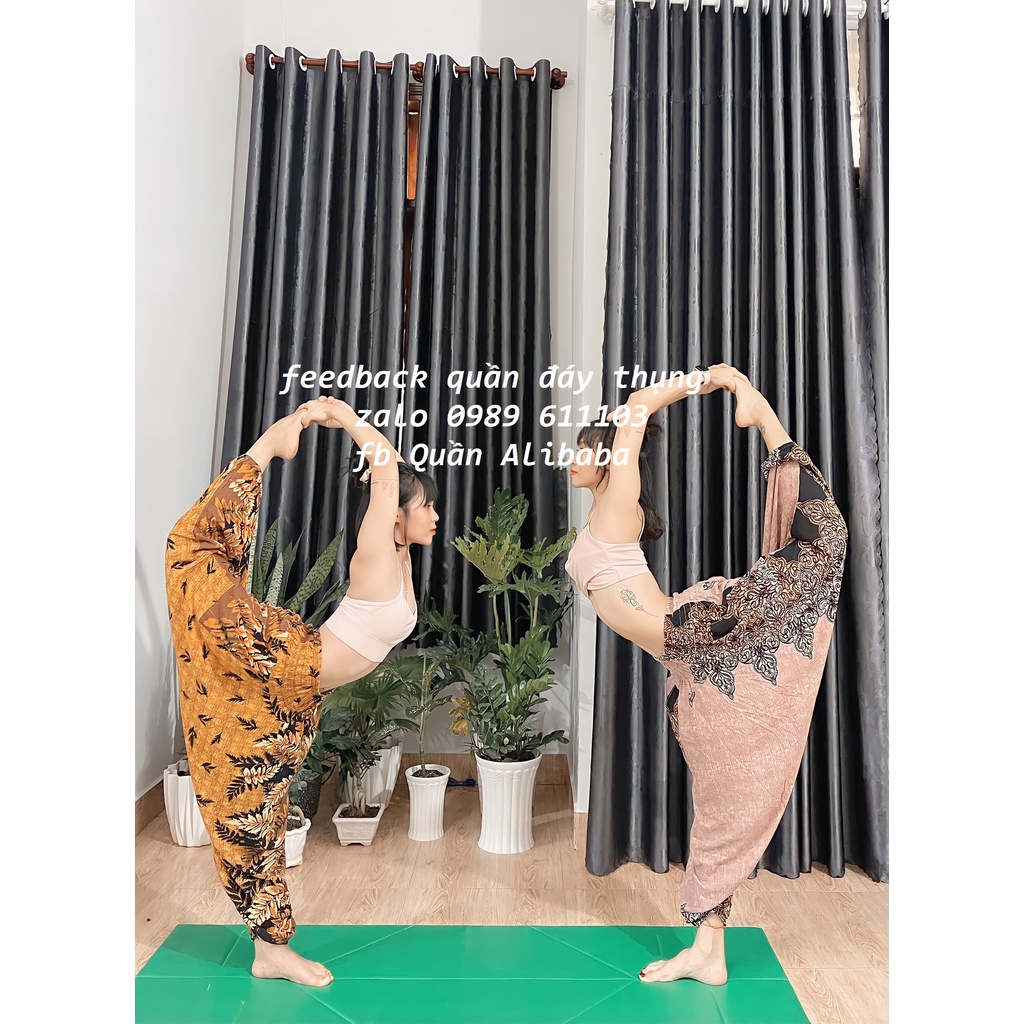 🌻 Quần đáy thụng Alibaba Yoga Zumba Belly dance