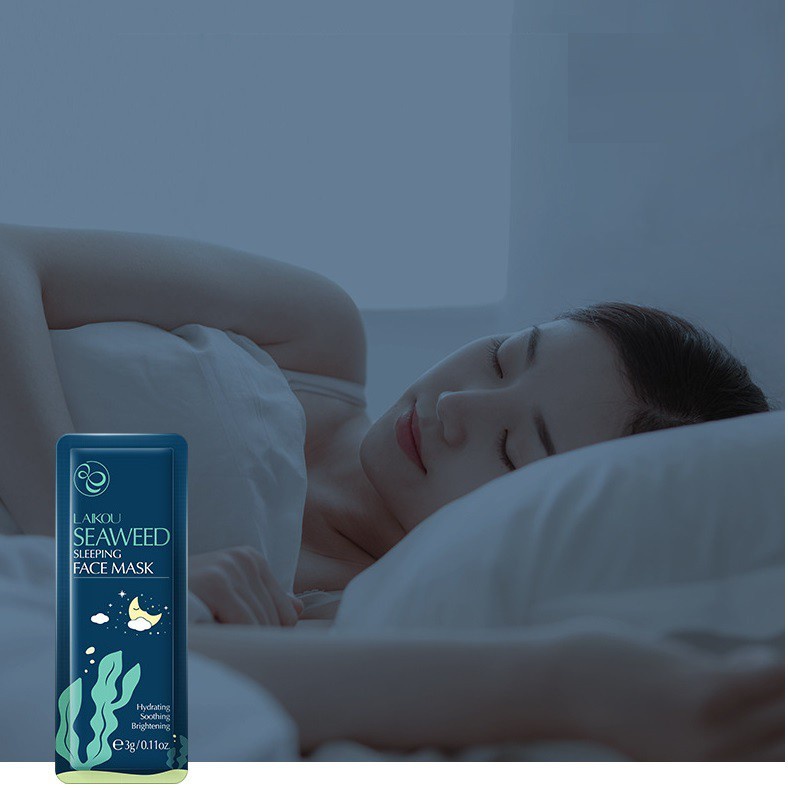 Set 20 Gói Mặt Nạ Ngủ Tảo Biển LaiKou Chính Hãng 3gr x 20 gói