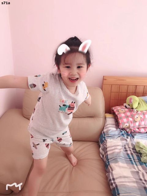 Bộ bé trai bé gái mini dư xịn