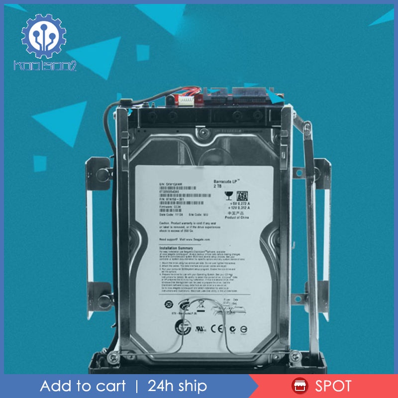 [Koolsoo2] [Koolsoo2] ✨Bảng Phấn Trang Điểm Kiểu Dáng Xinh Xắn Đáng Yêu✨Hộp Đựng Ổ Cứng Di Động HDD 3.5 '' SATA #2