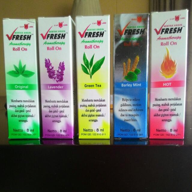 Dầu lăn thảo dược vfresh 4ml