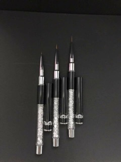 Cọ Vẽ Nét Cán Đá 5mm, 9mm, 11mm,7mm