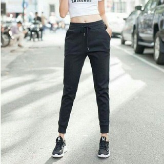 FREESHIP ĐƠN 99K_Quần jogger gân tăm nữ