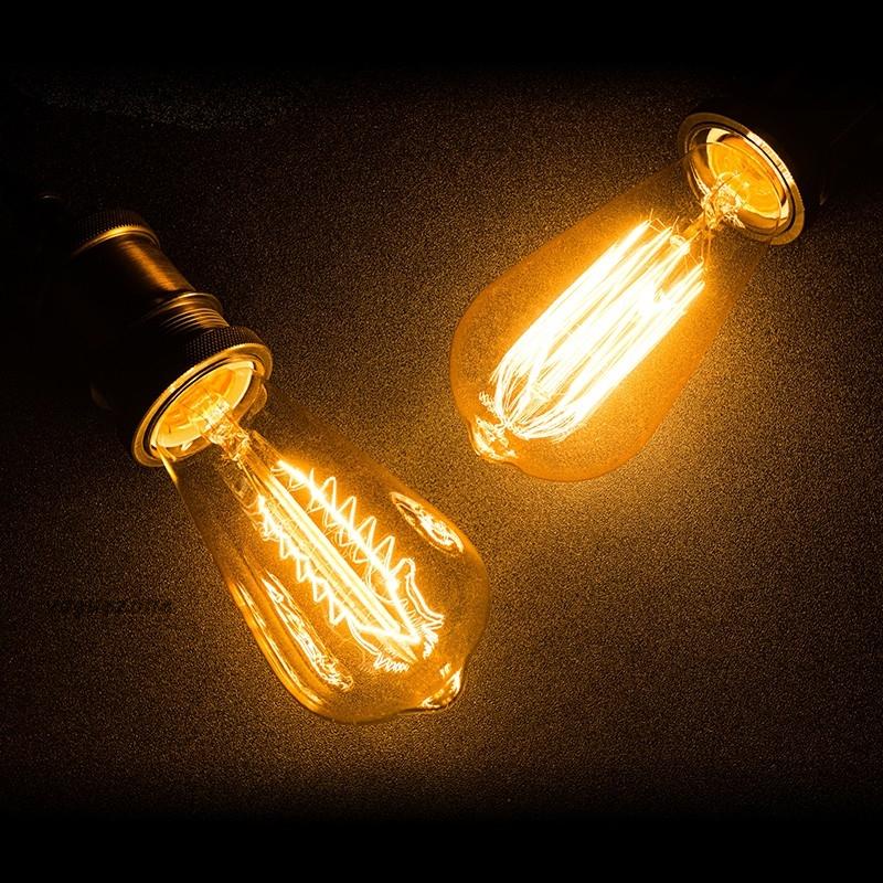 New Industrial Decor Vintage Filament Edison Style E27 Restaurant Cage Light