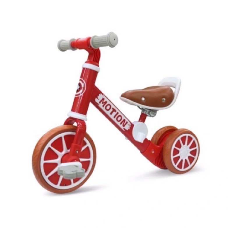 xe thăng bằng  chòi chân MOTION 2in 1 có bánh xe đạp cho bé từ  2tuổi trở  lên