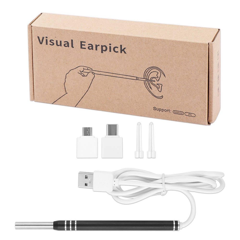 Dụng Cụ Nội Soi Vệ Sinh Tai 3 Trong 1 Cổng USB HD
