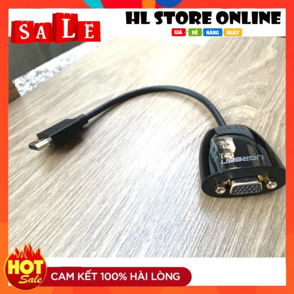 💖 Cáp Chuyển HDMI To VGA - UGREEN 40253 - CHÍNH HÃNG