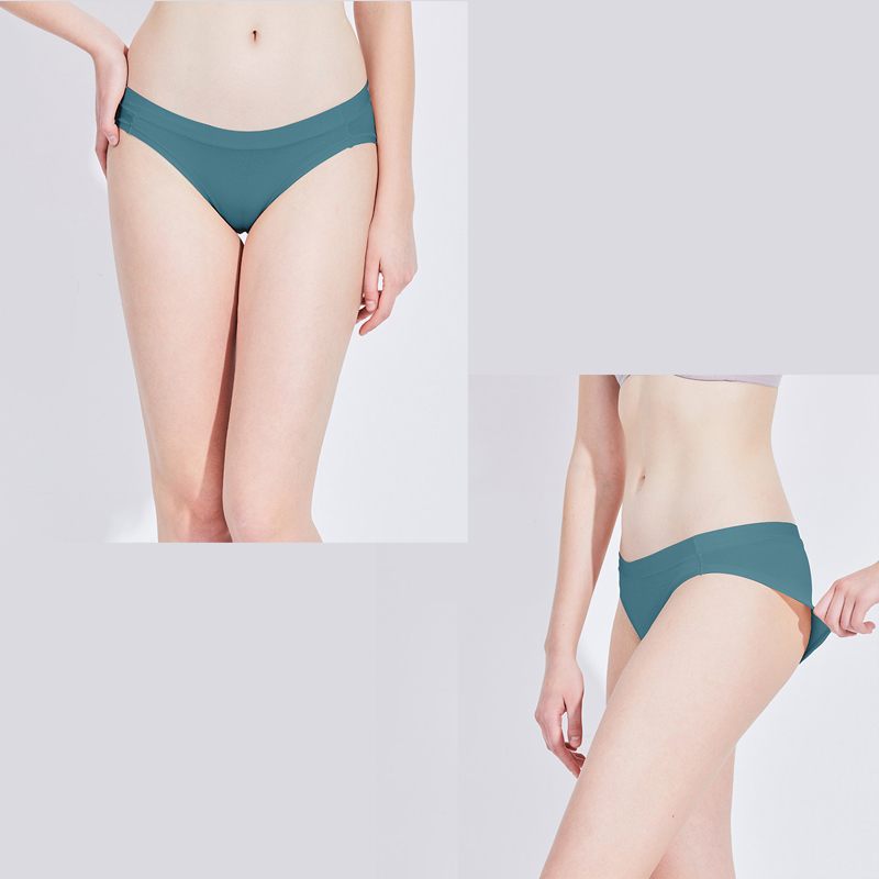 Quần lót CUTEBYTE vải cotton màu trơn thời trang quyến rũ cho nữ