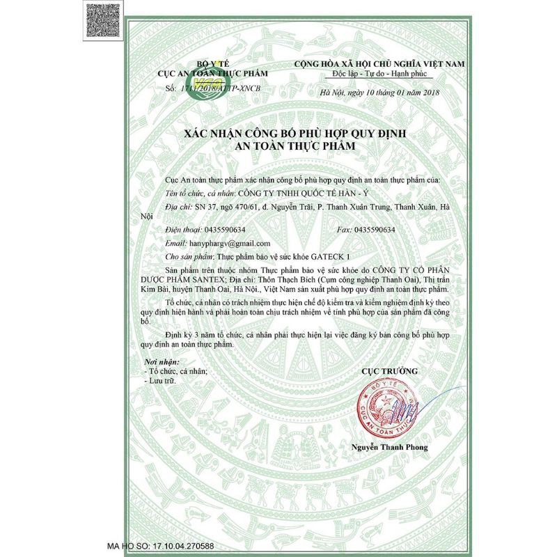 GATECK1 bổ gan hộp 30 viên - Gateck 1 Hỗ trợ giải độc gan, mát thận