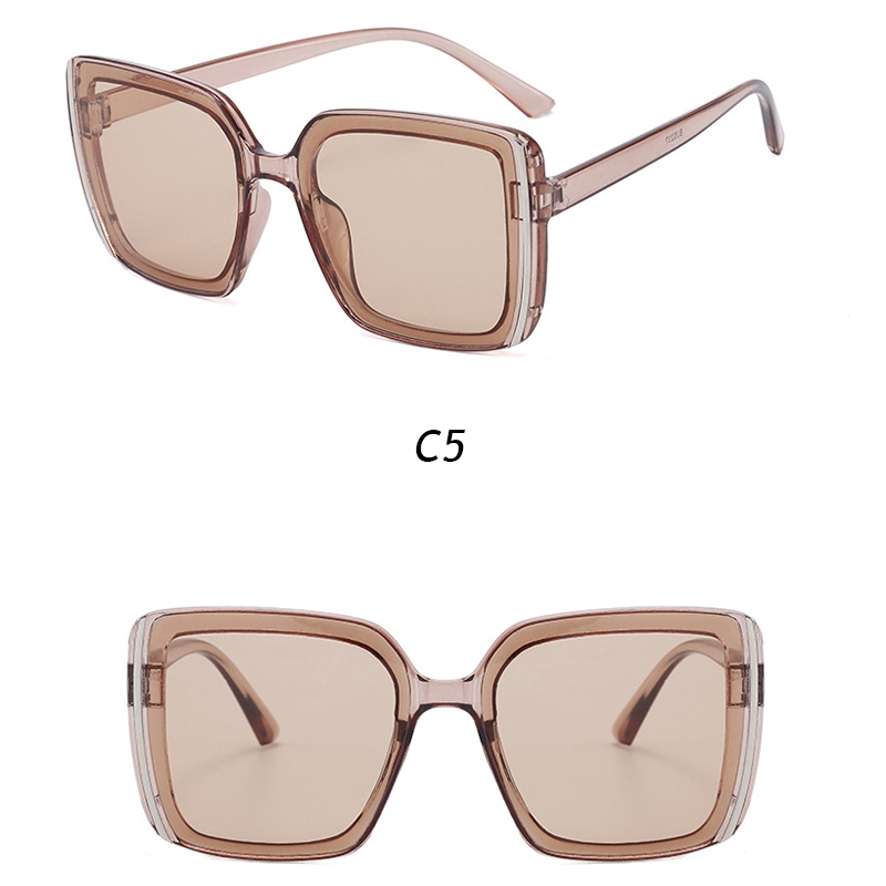 Kính mát gọng vuông chống tia UV thời trang sành điệu