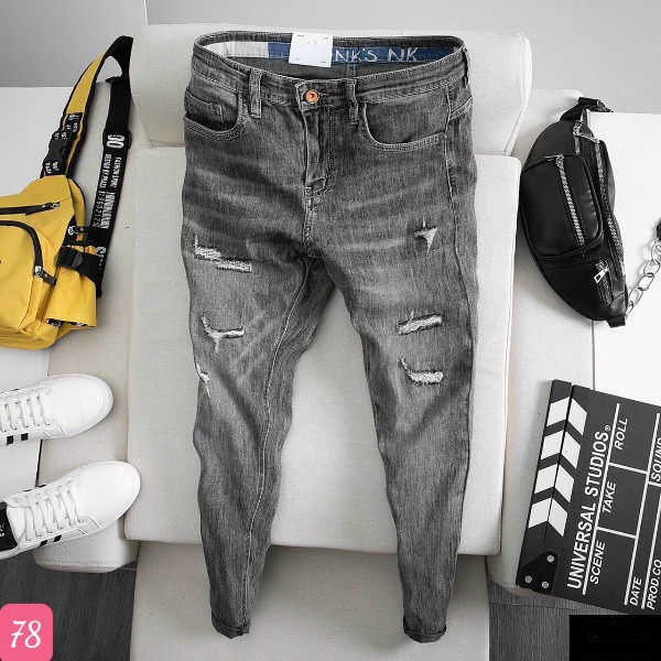Quần jean nam cao cấp, chất liệu jean ( bò ) mềm mịn, from chuẩn, có nhiều mẫu đẹp đi kèm HDG54 | BigBuy360 - bigbuy360.vn
