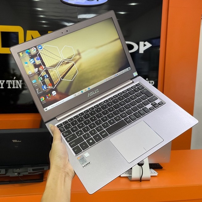 [Siêu Phẩm - Cao Cấp] Laptop Asus Zenbook UX303F Core i5 4210U/ Ram 8Gb/ SSD 512Gb/ siêu mỏng nhẹ , sang choảnh . | WebRaoVat - webraovat.net.vn