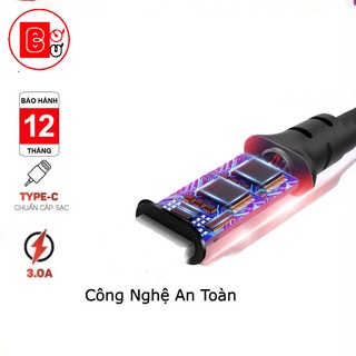 Dây cáp sạc NHANH TypeC androi SIÊU BỀN – Bơ Bư