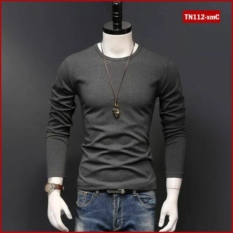 Áo thun nam tay dài TN112 form hàn cực đẹp