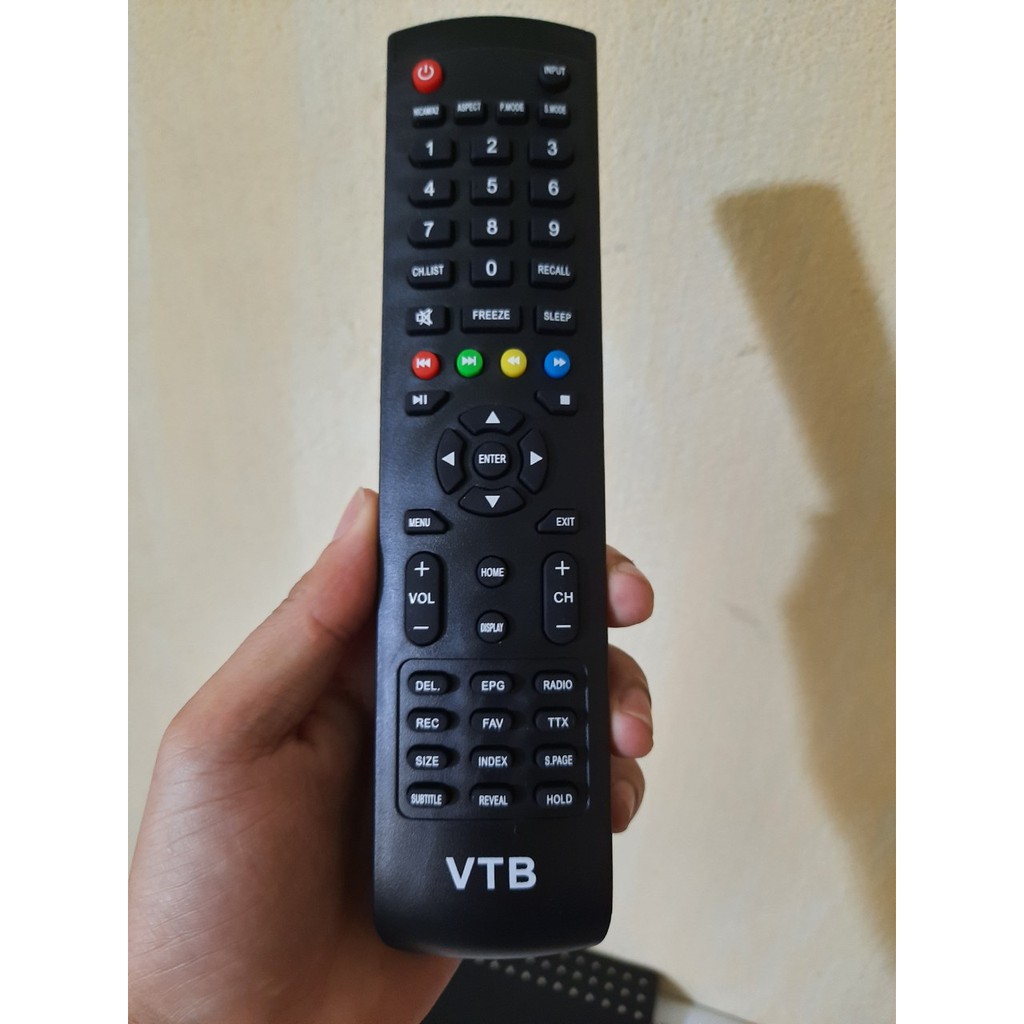 Remote Điều khiển tivi VTB LED/LCD/Smart TV- Hàng mới chính hãng theo máy 100% Tặng kèm Pin-Điện tử ALEX