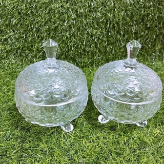 Thố mứt thuỷ tinh D643