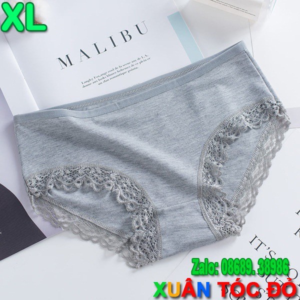 SỈ ZALO RẺ HƠN NHIỀU_ Quần Lót Viền Ren Siêu Đẹp Size To H002 XL