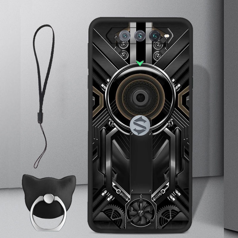 Ốp Điện Thoại Dạng Giáp Chống Rơi Đơn Giản Cho Black Shark 5 RS 4 KSR-A0 Black Shark 5Pro