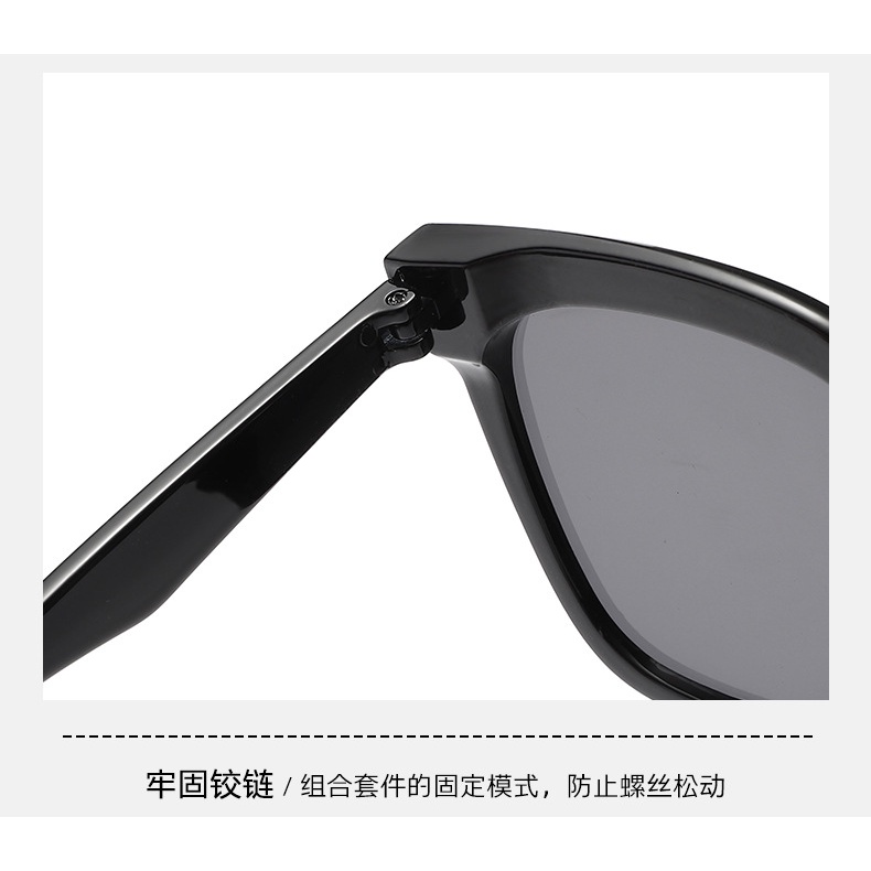 Kính mát gọng vuông bản to chống tia uv400 thời trang dành cho nữ