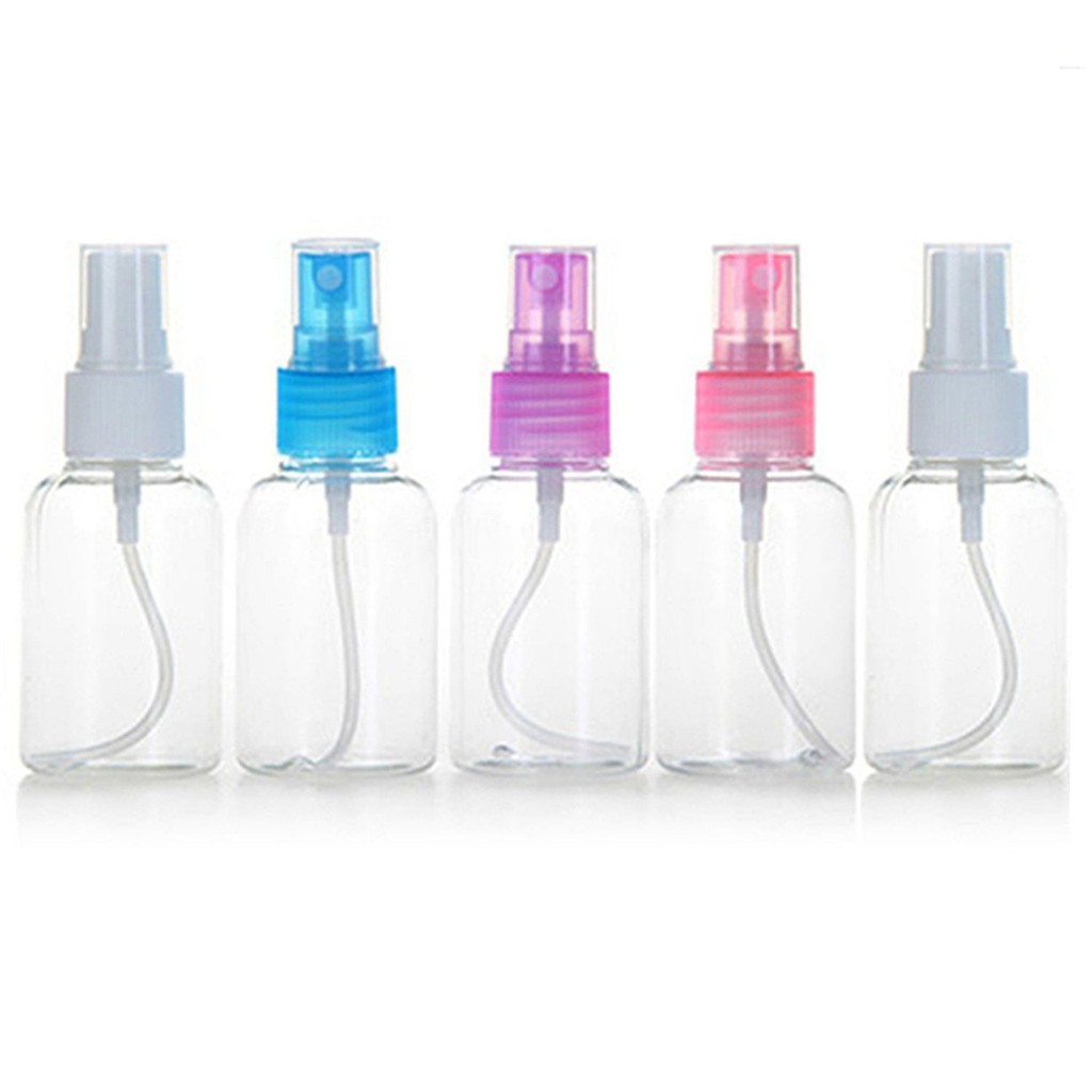 Set 5 Lọ Nhựa Rỗng 50ml Đựng Nước Hoa