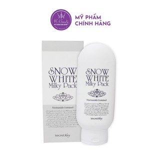 Kem Dưỡng Trắng Da Body Secret Key Snow White Milky Pack 200ml KBeauty
