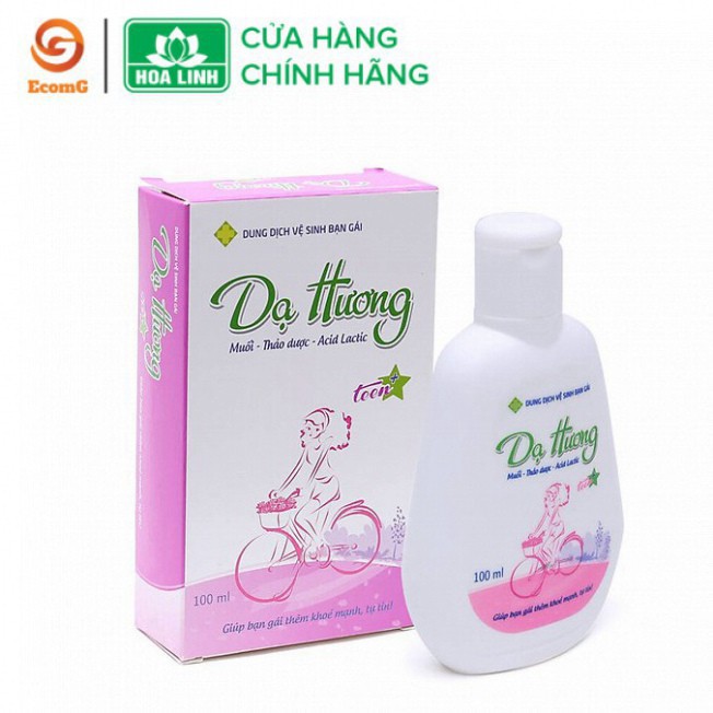 Dung dịch vệ sinh phụ nữ Dạ Hương for teen - Dành cho các bạn nữ tuổi từ 12 đến 18