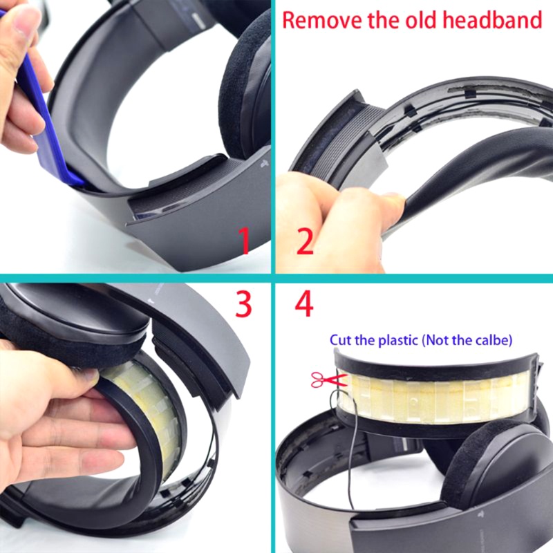 Đệm Bọc Bảo Vệ Tai Nghe Chụp Đầu Co Giãn Tiện Dụng Cho PS3 CECHYA