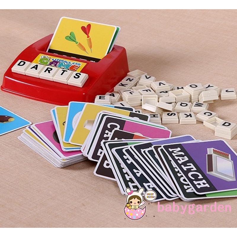 ღ♛ღEnglish Spelling Alphabet Letter Game Early Learning Educational Develepment Toy