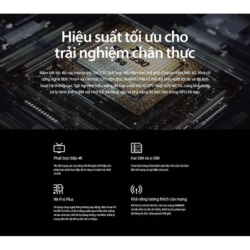 Điện thoại Huawei P40 5G - 8G/128G | BigBuy360 - bigbuy360.vn