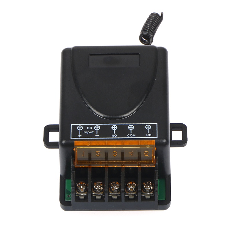 433MHz 12V 10A Relay Công tắc điều khiển từ xa RF không dây 1CH Máy phát từ xa